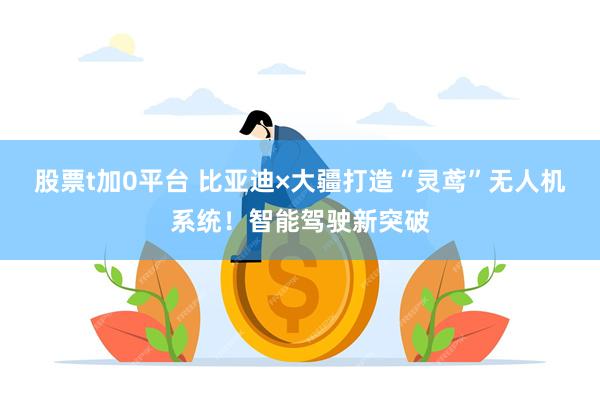 股票t加0平台 比亚迪×大疆打造“灵鸢”无人机系统！智能驾驶新突破