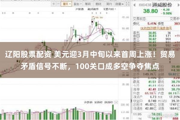 辽阳股票配资 美元迎3月中旬以来首周上涨！贸易矛盾信号不断，100关口成多空争夺焦点