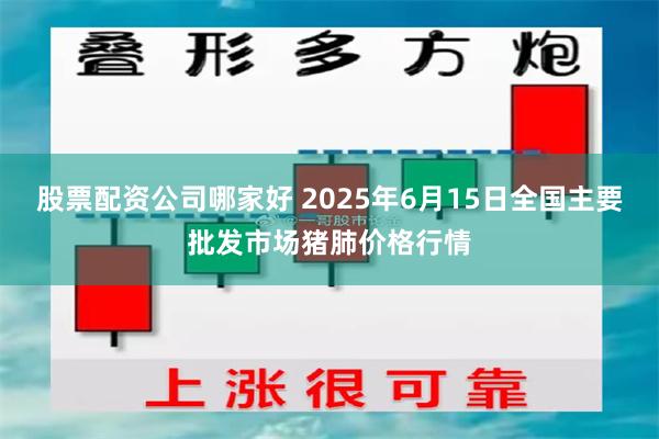 股票配资公司哪家好 2025年6月15日全国主要批发市场猪肺价格行情